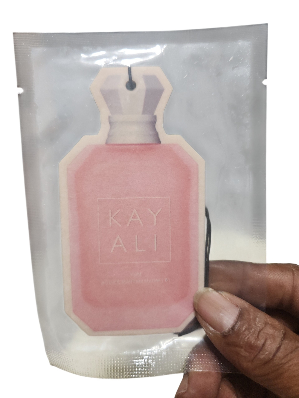 Pink Scented Tag Air Freshener